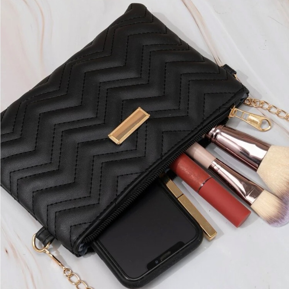 ⚠️Clearance Mini Quilted Chevron Chain Shoulder Crossbody Bag - Picture 5 of 5